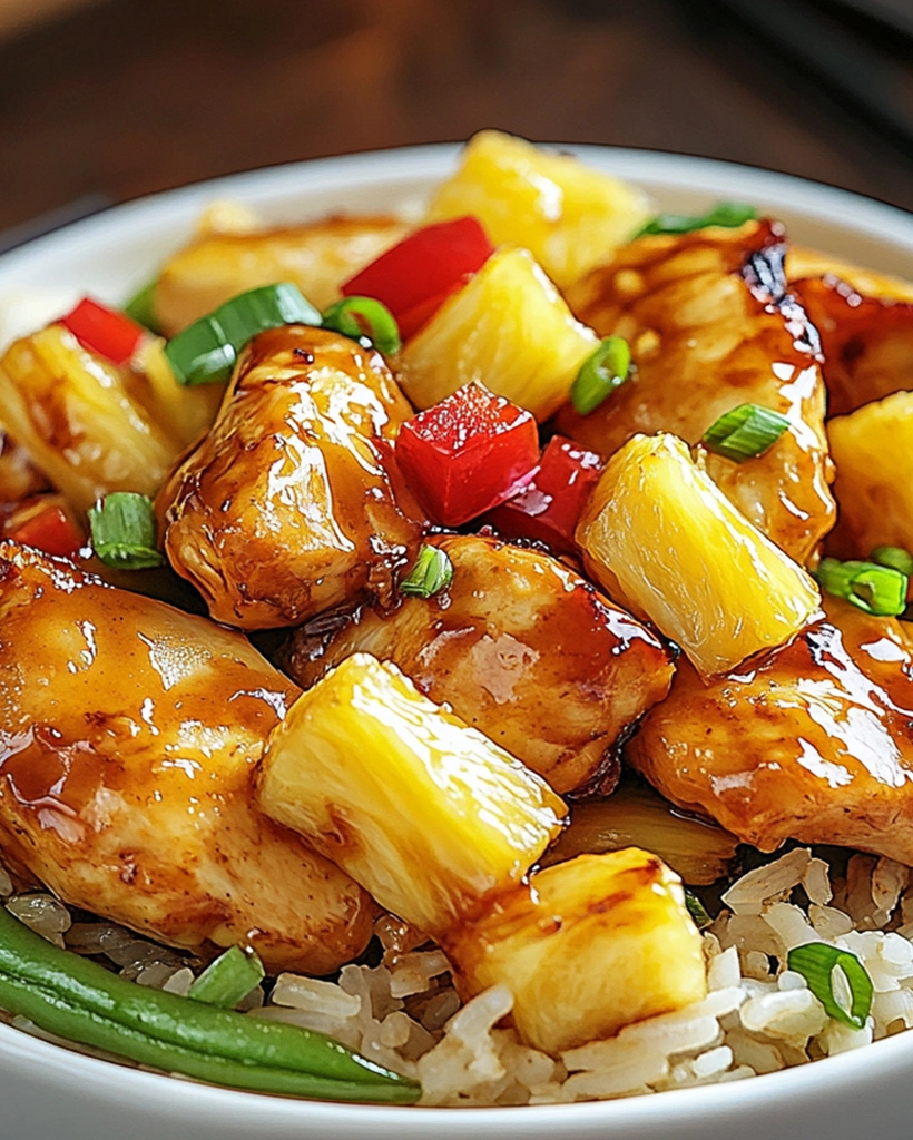 Pineapple Chicken and Rice: Delicious Dinner Recipe