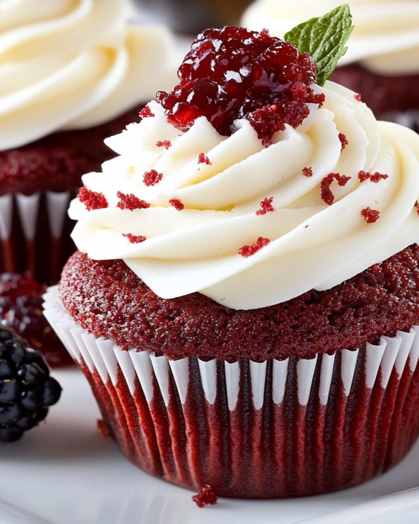 Red Velvet Cupcakes: Scrumptious Homemade Delights