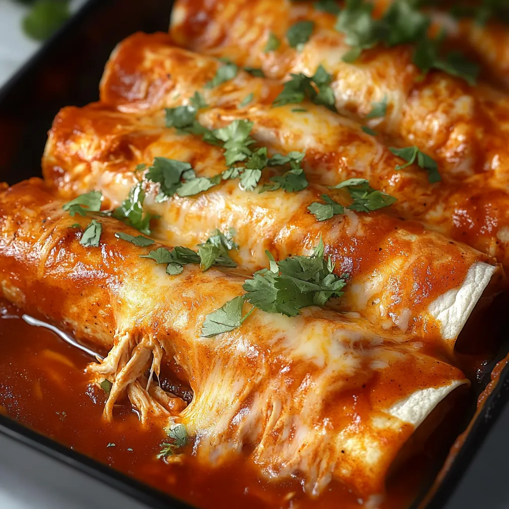 Best Keto Chicken Enchiladas Recipe – Flavorful and Low-Carb Delicacy