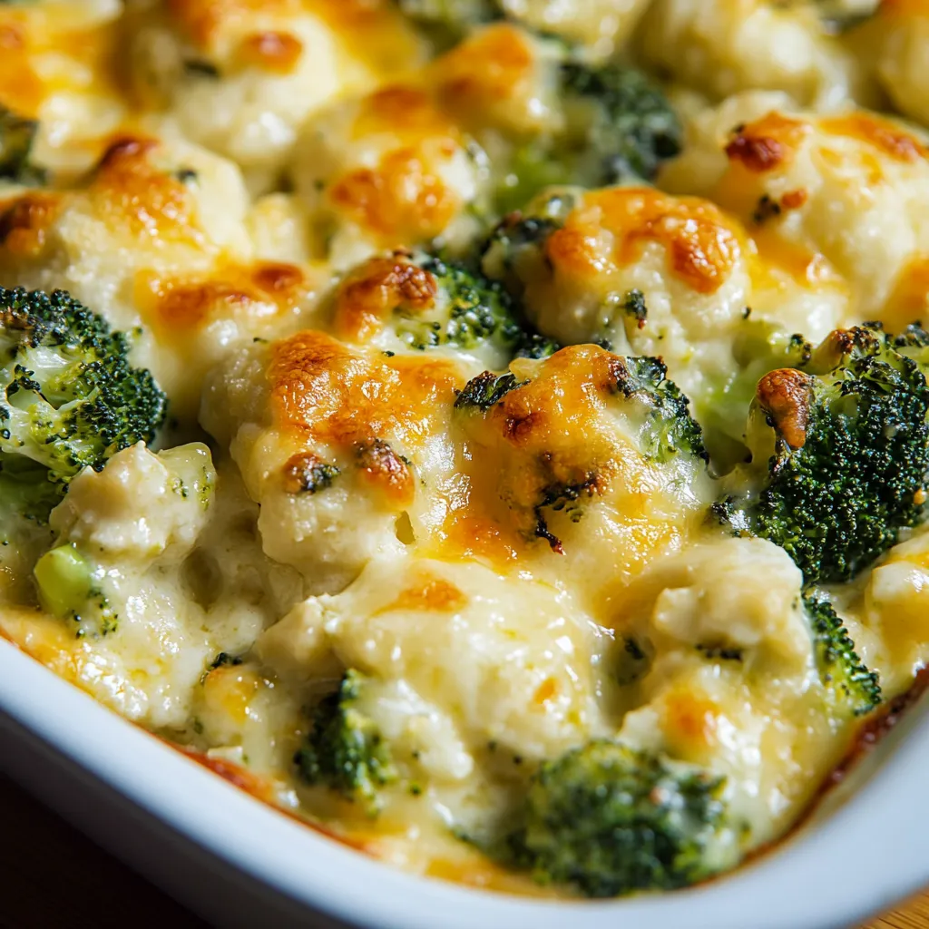 Best Broccoli Cauliflower Cheese Casserole Recipe – Easy and Flavorful