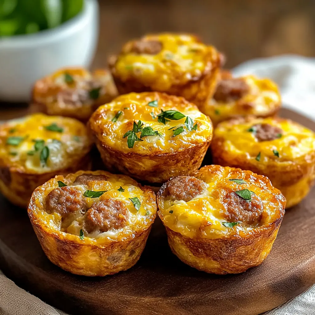 Best Keto Sausage and Cheese Egg Muffins Recipe – Easy and Flavorful
