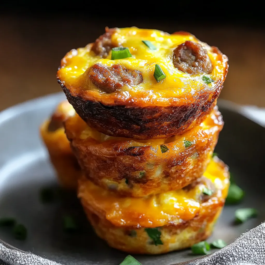Best Keto Sausage and Cheese Egg Muffins Recipe – Easy and Flavorful