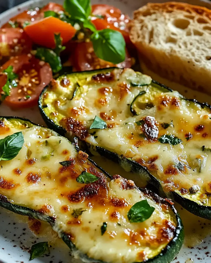 Cheesy Zucchini Steaks Recipe: Quick & Tasty Dish