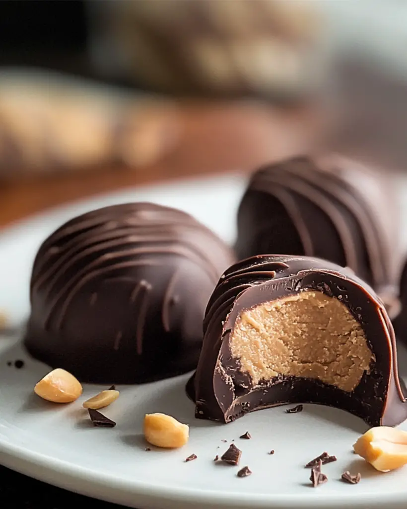 Keto Fat Bombs: Peanut Butter Chocolate Treats