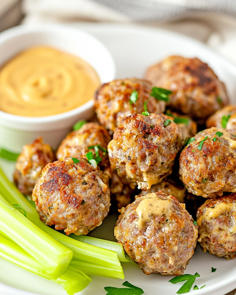 Keto Sausage Balls - Delicious Low-Carb Recipe