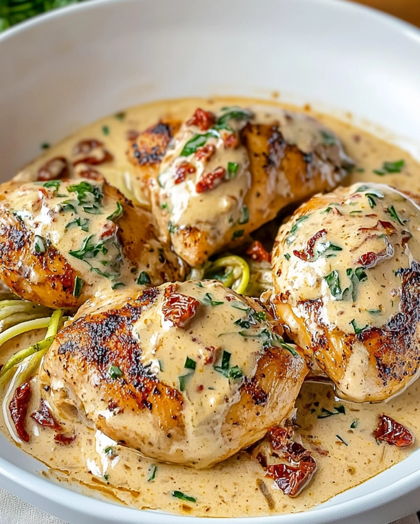 Keto Tuscan Chicken Recipe: Delightful Creamy Taste