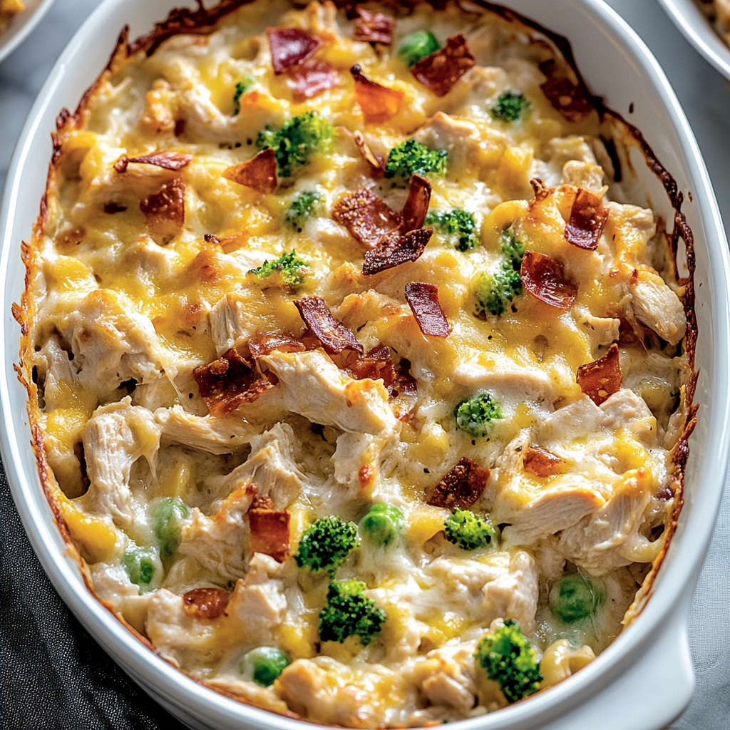 Easy Low Carb Chicken Casserole