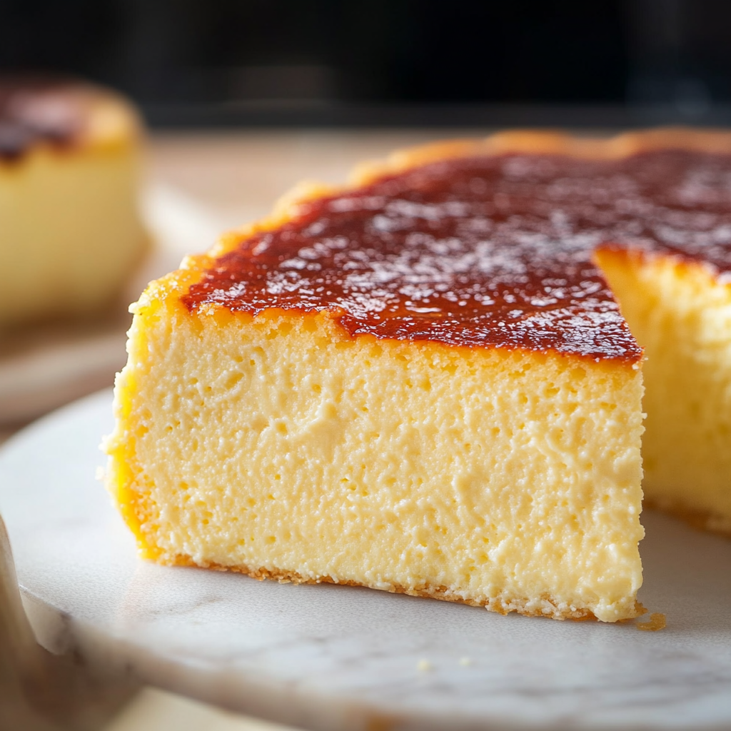 3 Ingredient Creamy Yogurt Cake (No Flour, Butter or Oil)