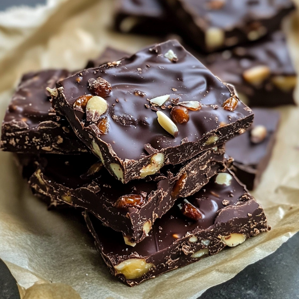 Viral Chocolate Date Bark