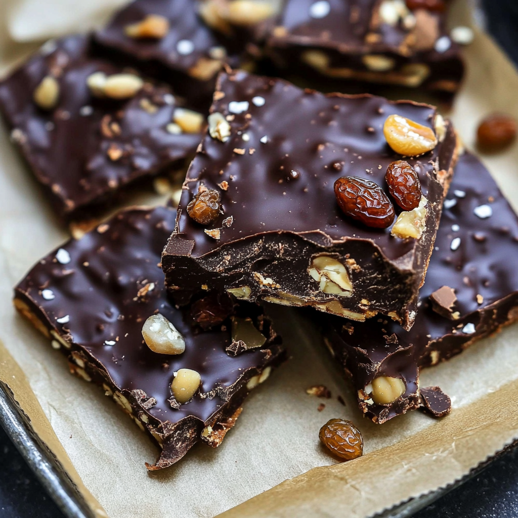 Viral Chocolate Date Bark