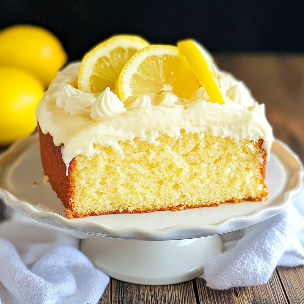 Keto Lemon Pound Cake with Cream Cheese Frosting
