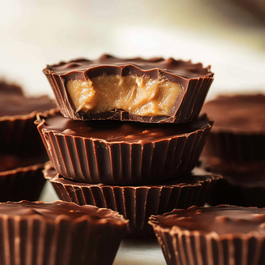 Best Chocolate Peanut Butter Cup Fat Bombs Recipe