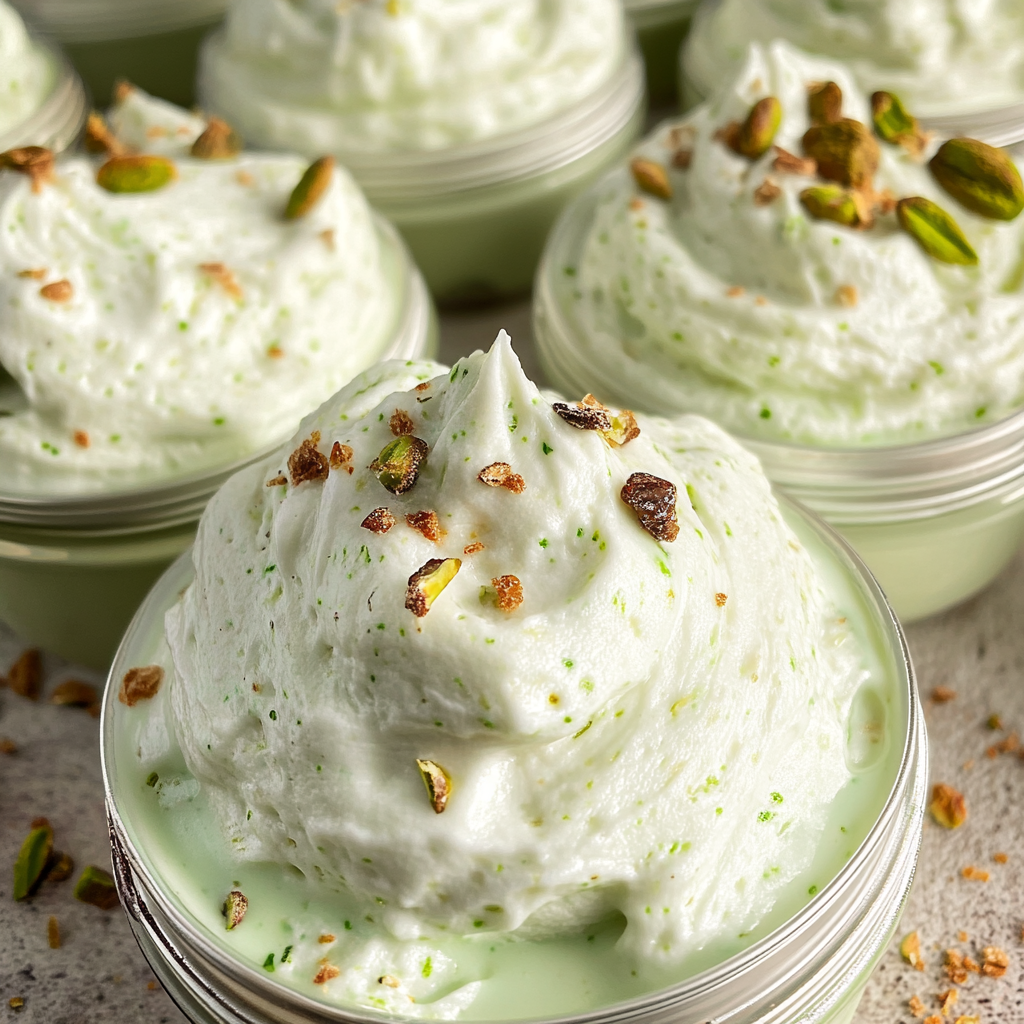 Low Carb Keto Pistachio Cheesecake Fluff
