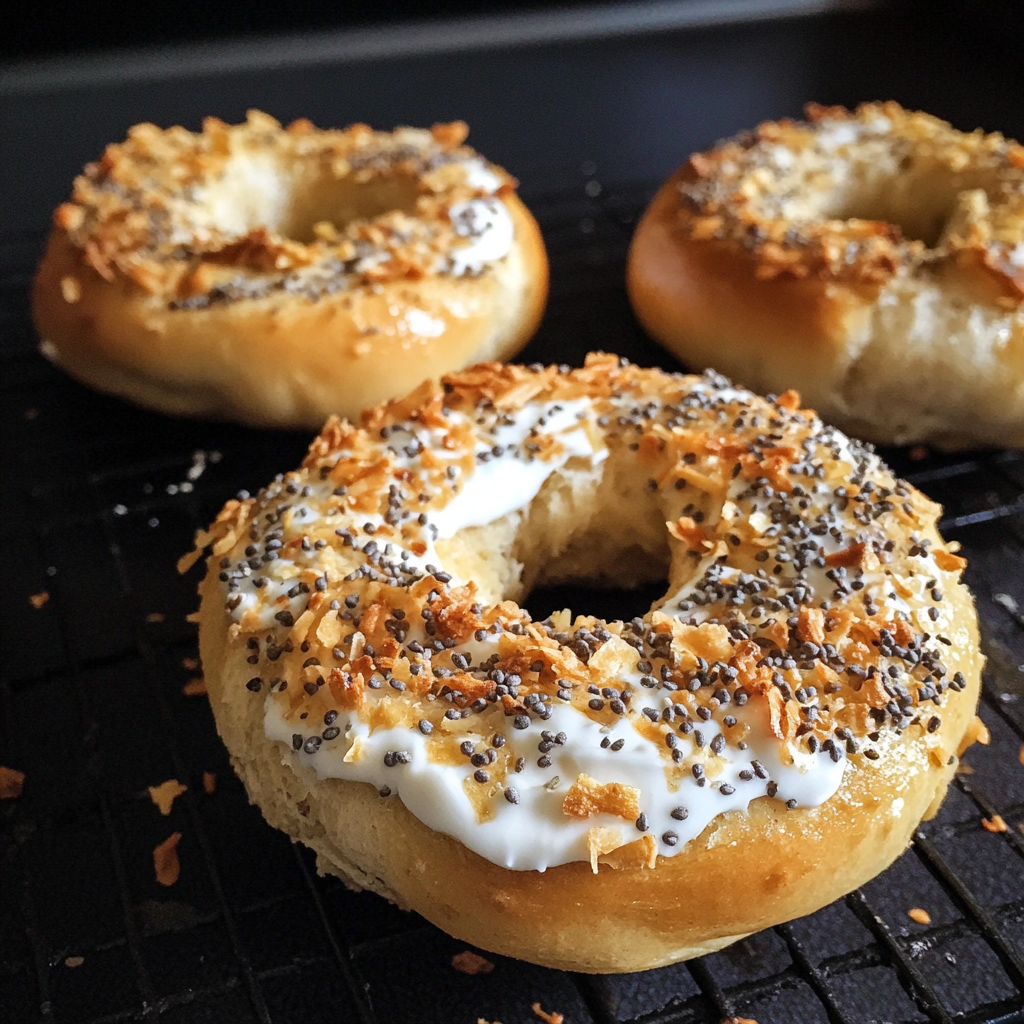 Protein Bagels with Greek Yogurt
