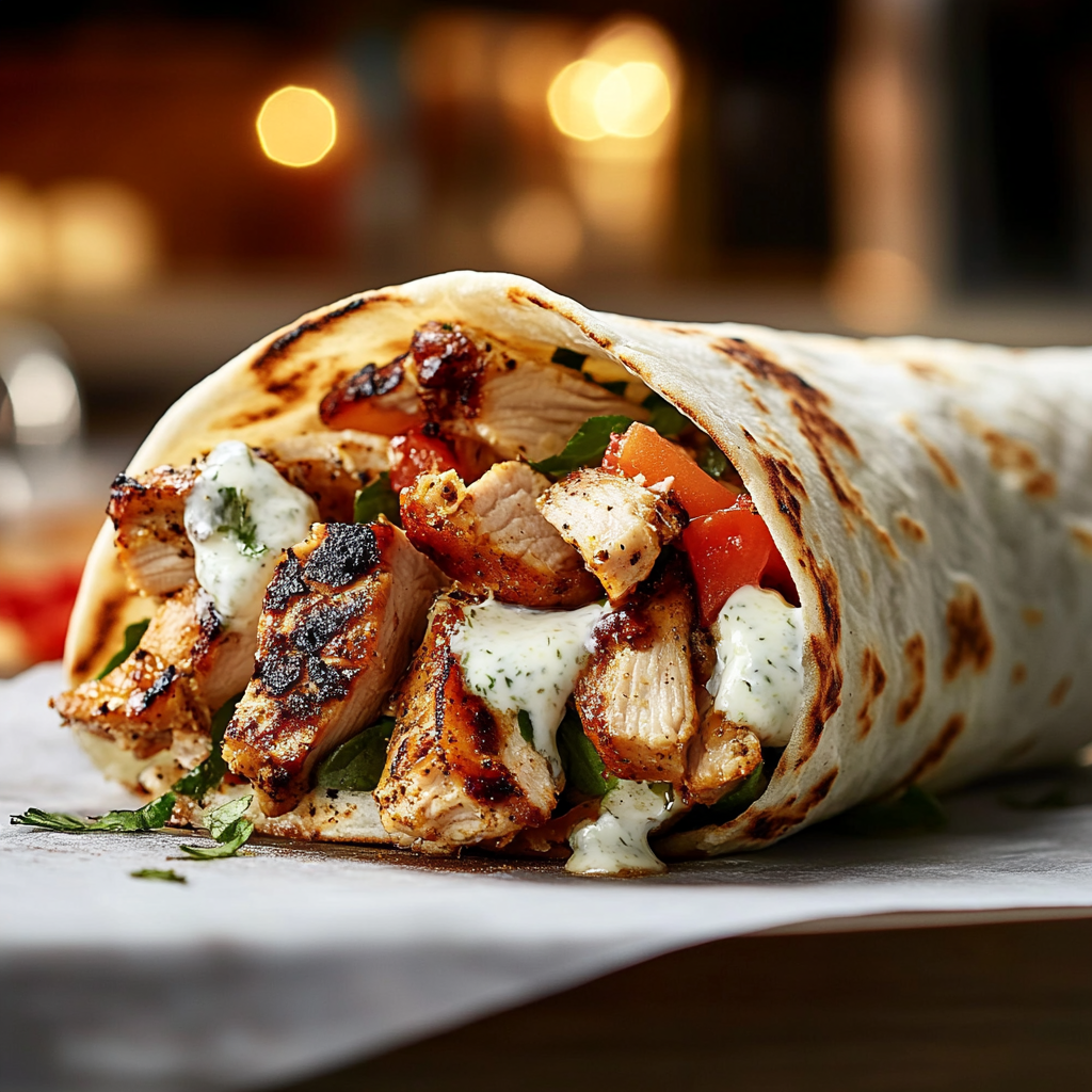 Best Greek Chicken Gyros Recipe – Easy and Delicious