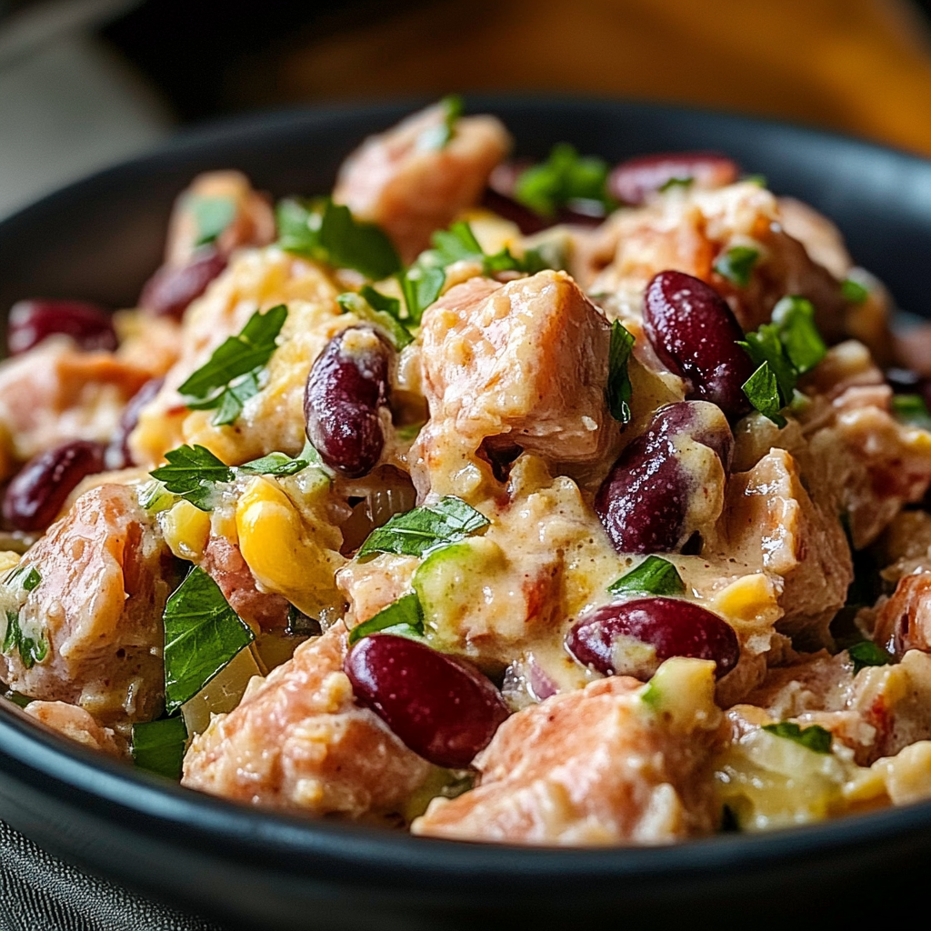 Kidney Bean Tuna Salad
