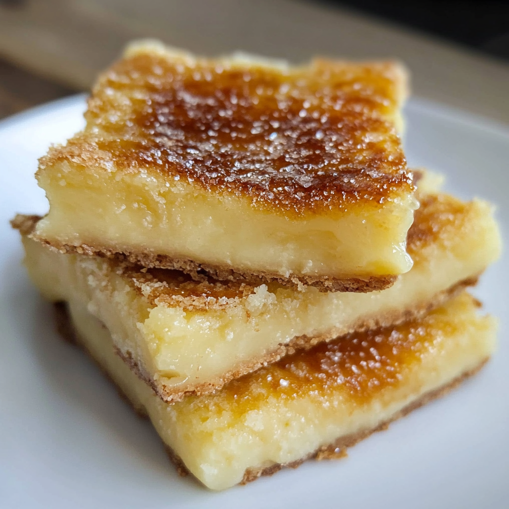 Keto Crème Brûlée Bars