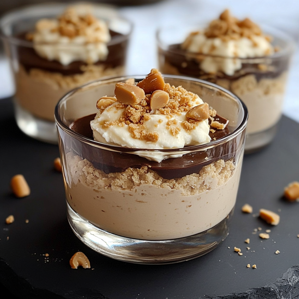 Best Cottage Cheese & Peanut Butter Snickers Dessert Recipe – Easy and Delicious