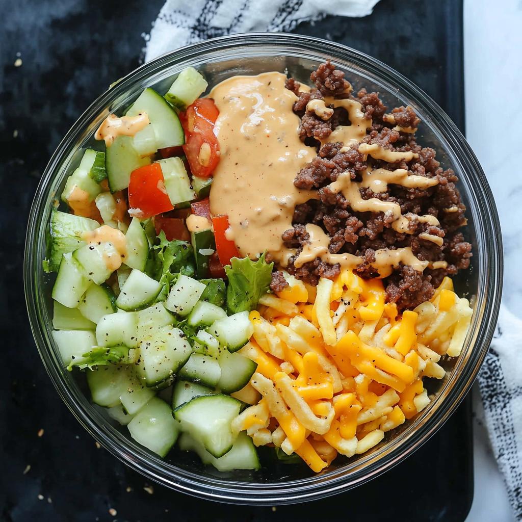 Best Big Mac Bowls Meal Prep – Easy and Delicious