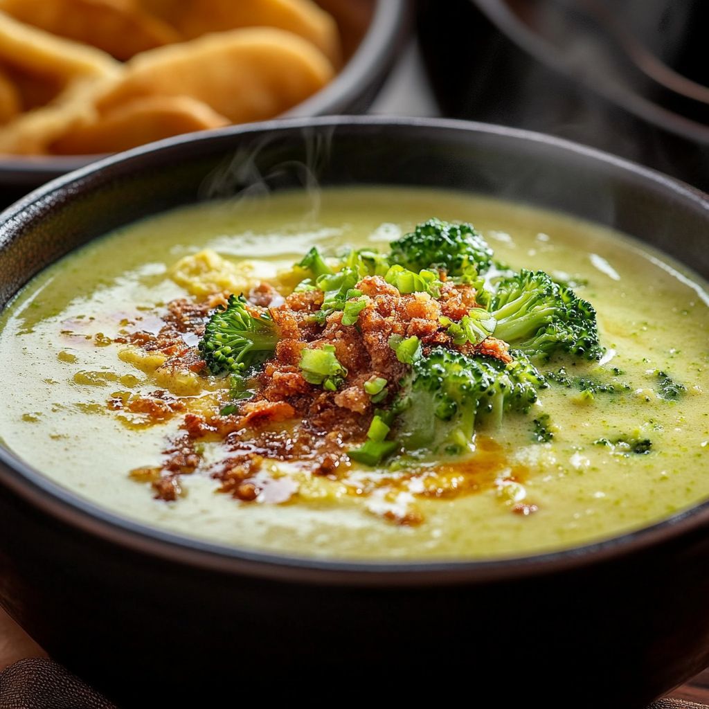Keto Creamy Broccoli Soup