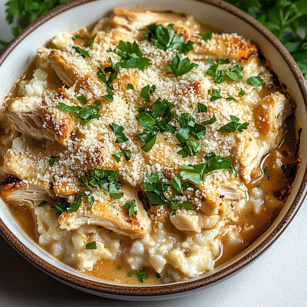 Keto Chicken Alfredo Casserole Recipe: Easy and Flavorful