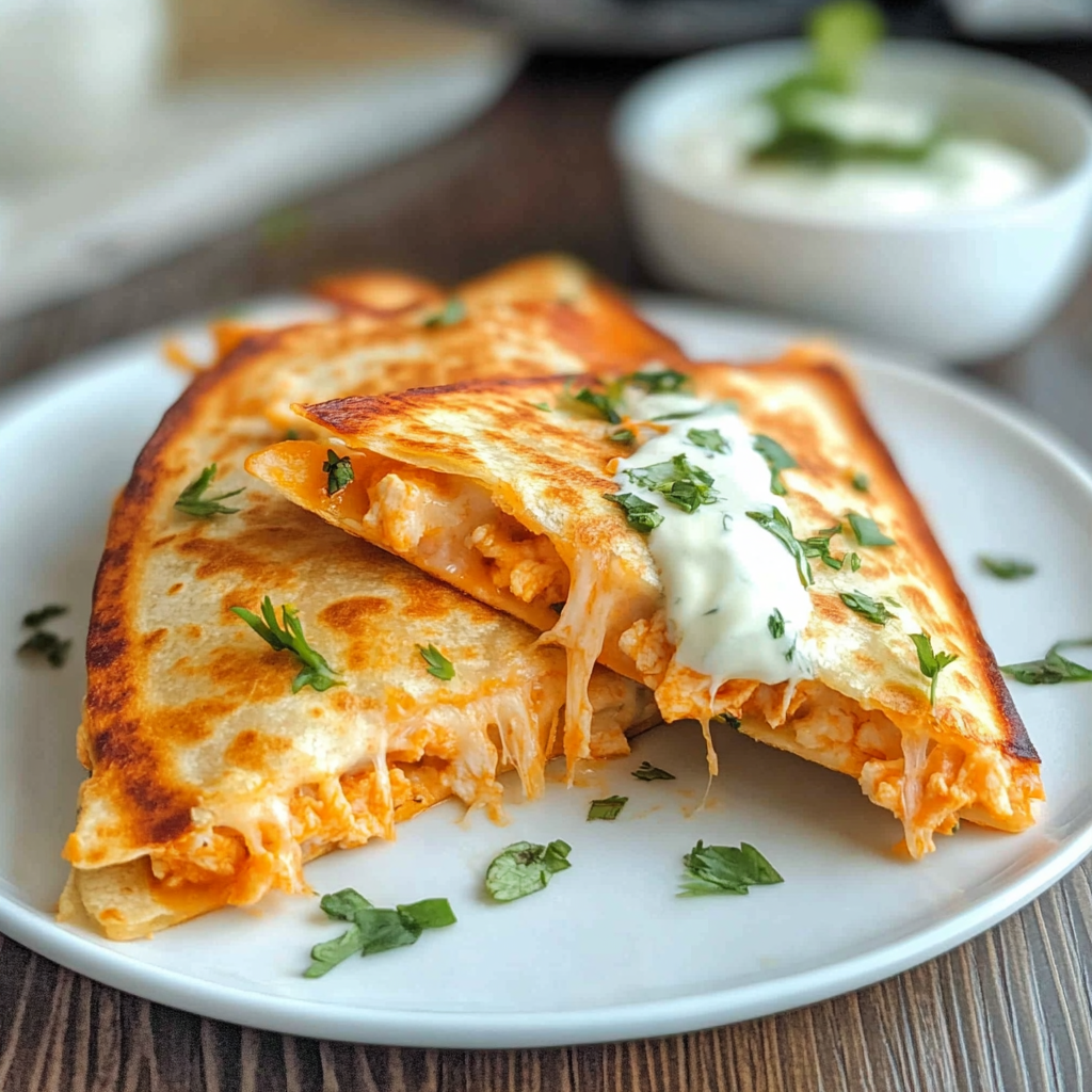 Best Keto Buffalo Chicken Quesadilla Recipe – Easy and Flavorful