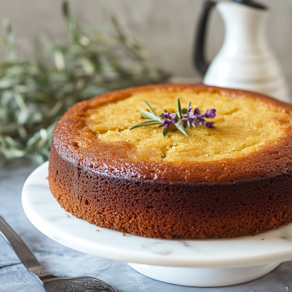 Keto Almond Flour Olive Oil Cake