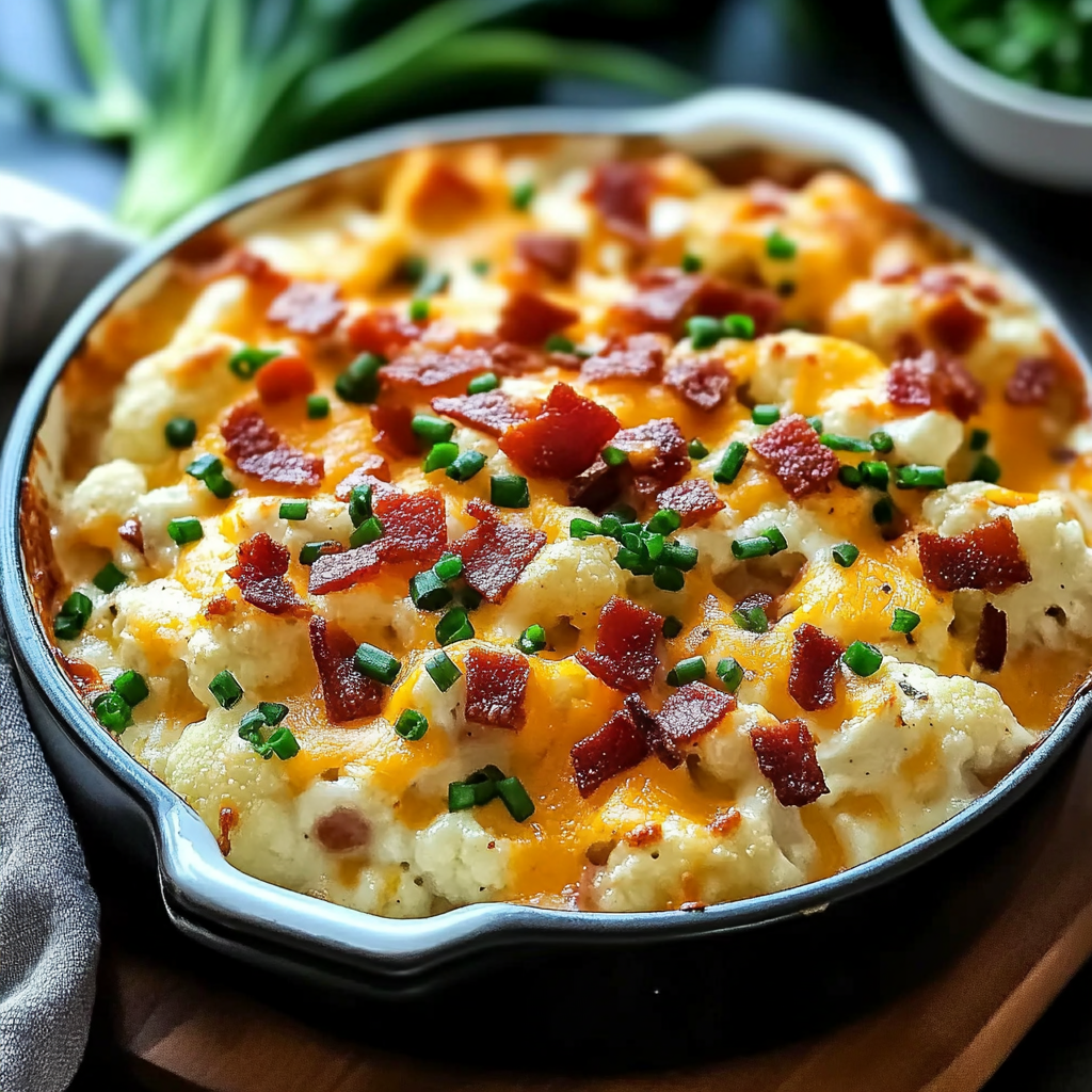 Best Loaded Cauliflower Recipe – Easy and Delicious