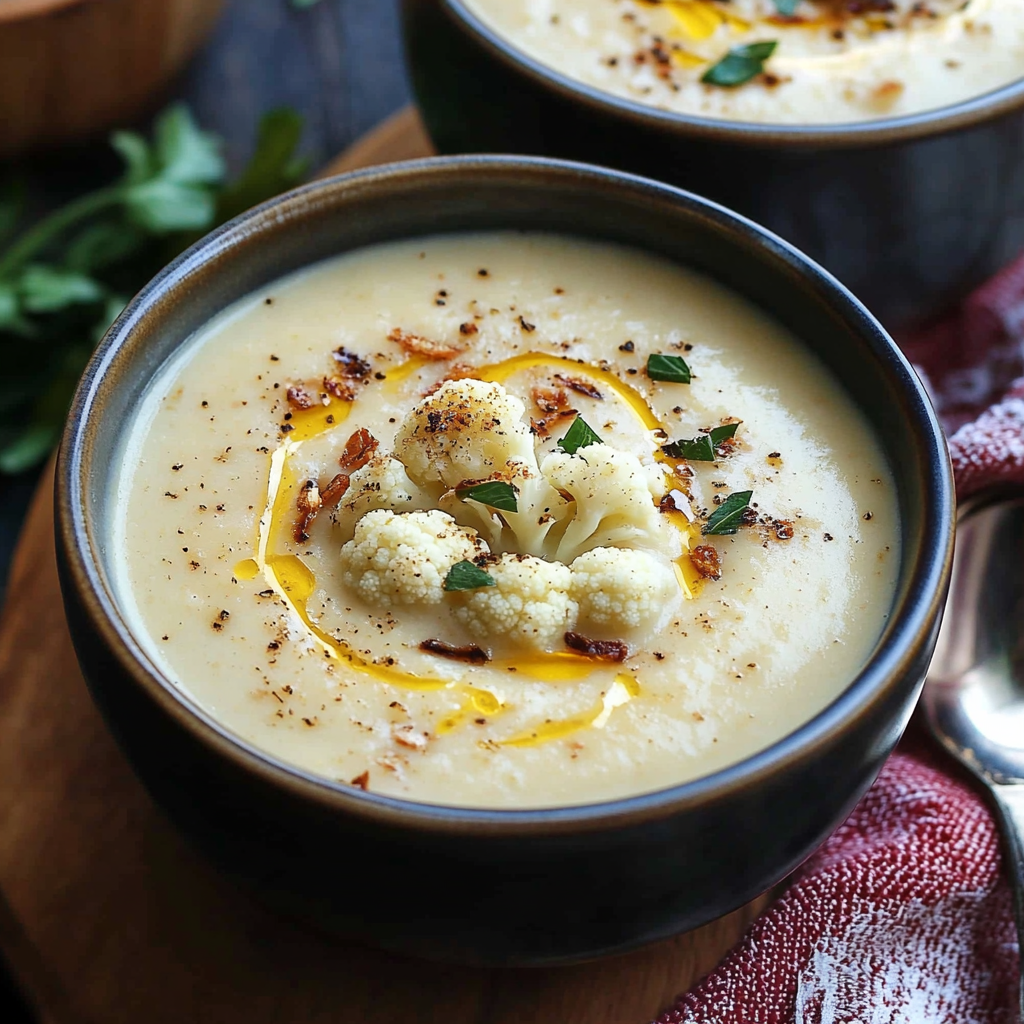 Discover the Best Roasted Cauliflower Soup Recipe – Easy and Flavorful