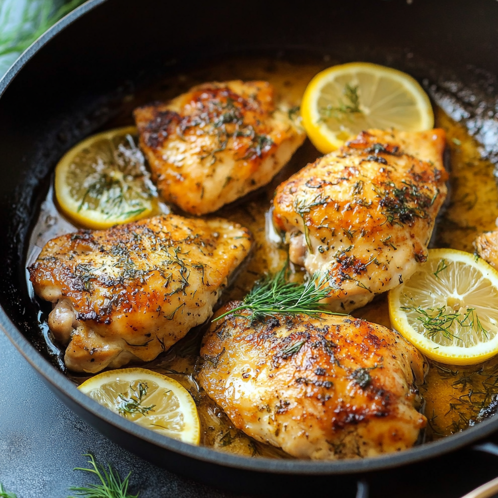 Best Lemon Dill Chicken Recipe – Easy and Flavorful