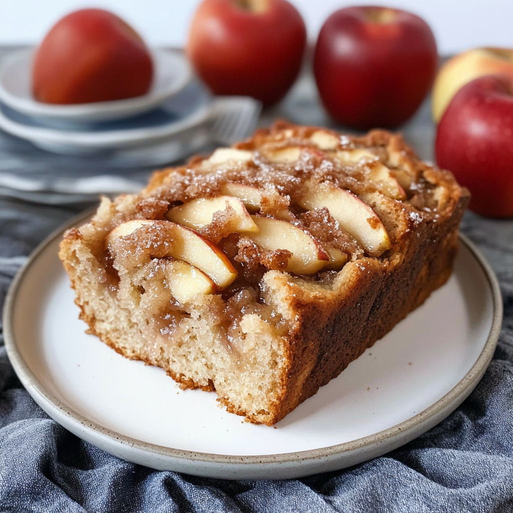 Keto Mock Apple Fritter Bread