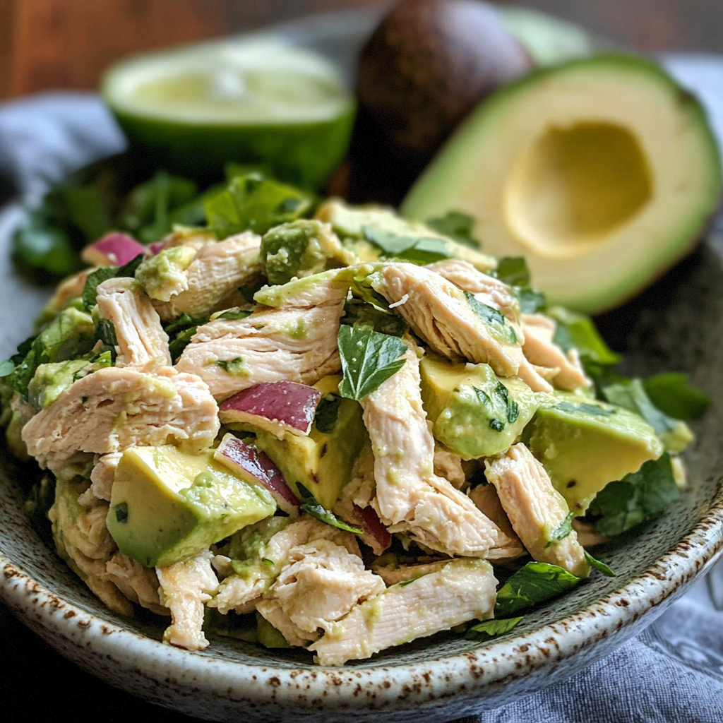 A Delicious Avocado Chicken Salad Recipe to Brighten Your Meals
