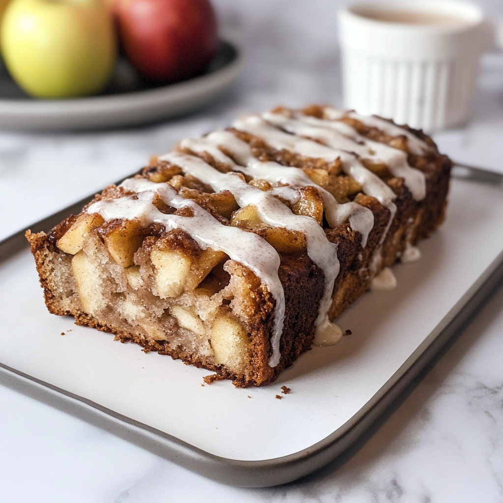 Keto Mock Apple Fritter Bread