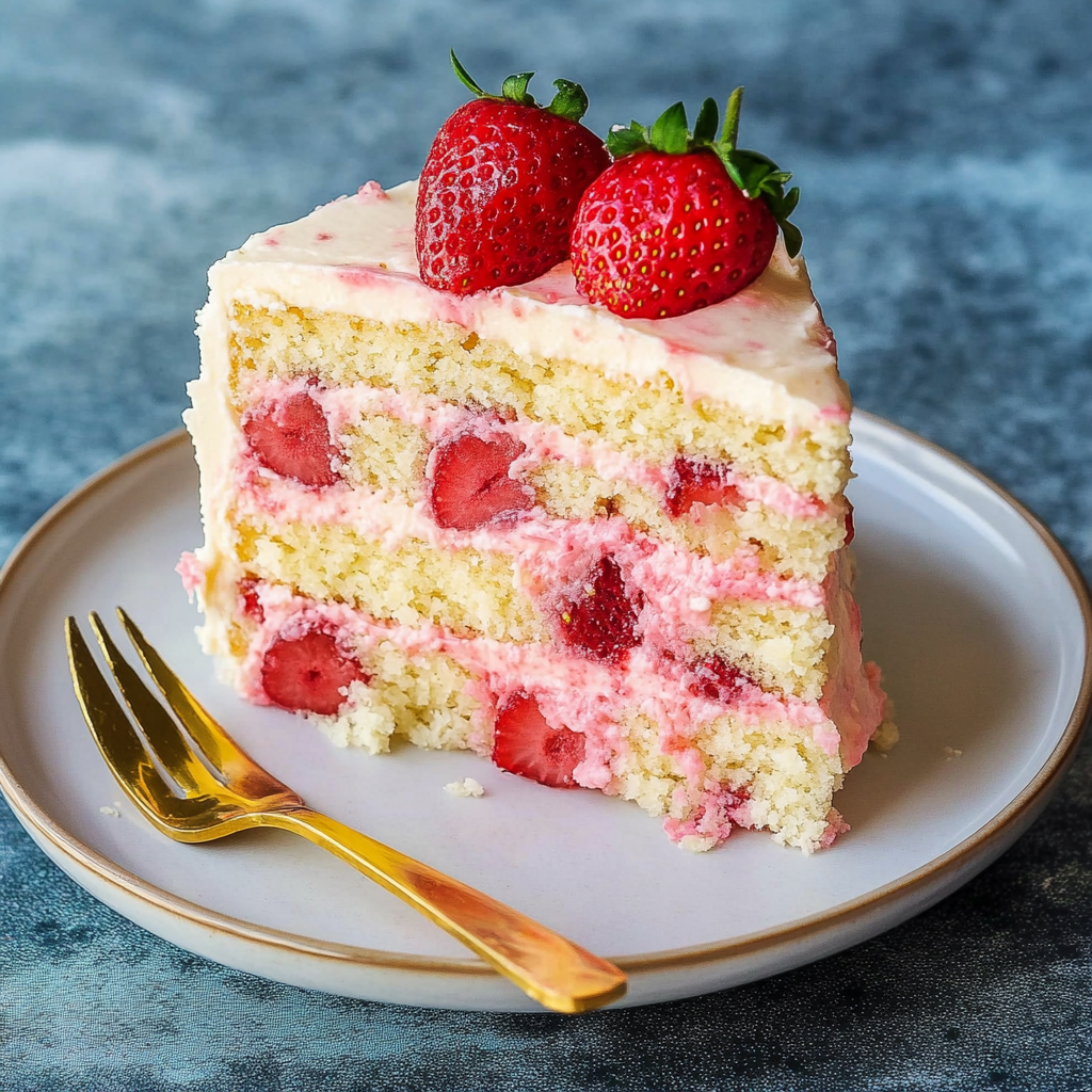 The Best Keto Strawberry Cake Recipe – Easy and Flavorful!