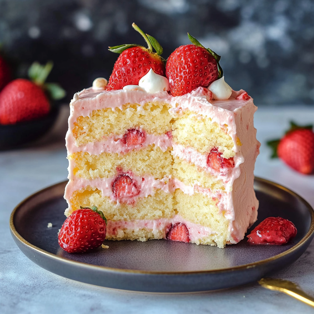 The Best Keto Strawberry Cake Recipe – Easy and Flavorful!