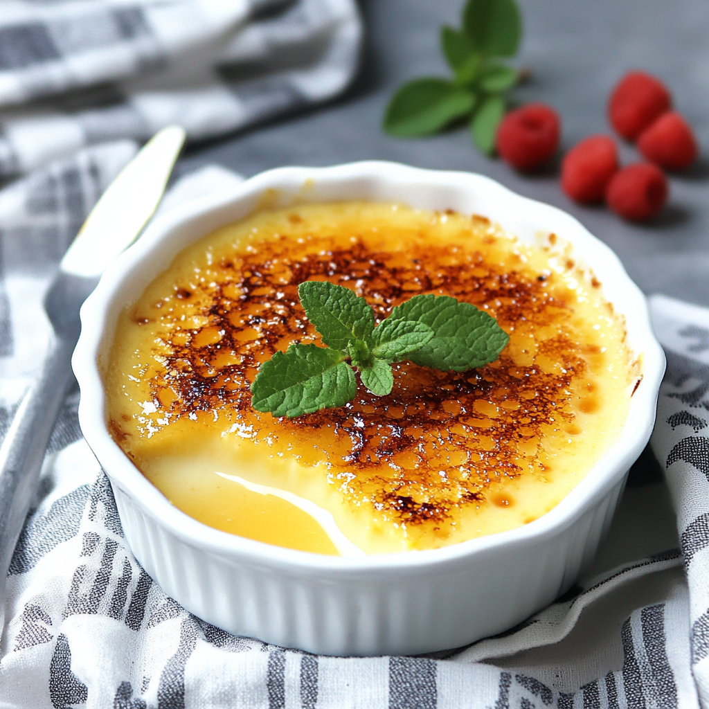 Keto Creme Brulee Sugar Free Custard