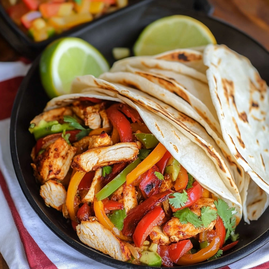 Best Authentic Mexican Chicken Fajitas Recipe - Easy and Flavorful