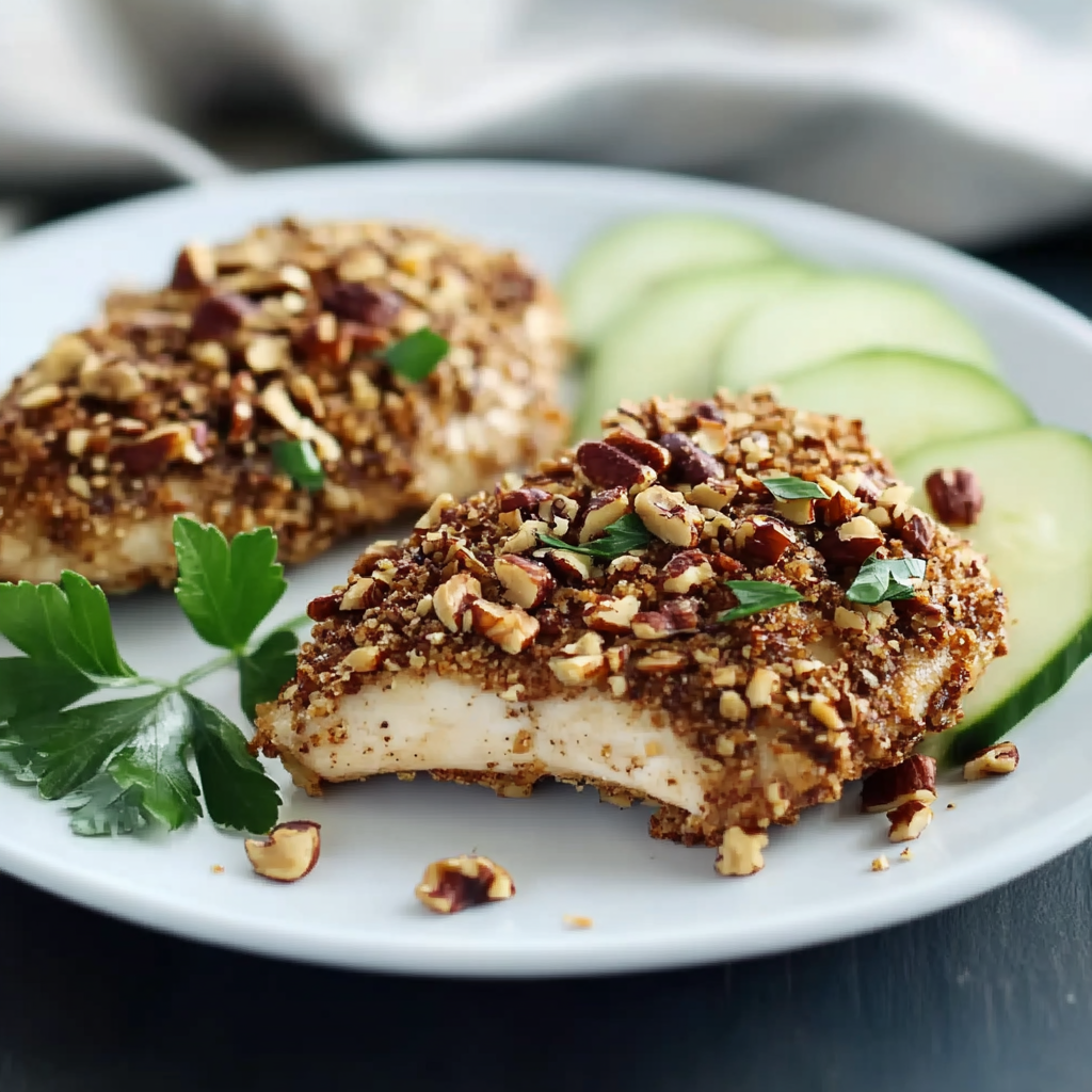 Best Heart-Healthy Pecan-Crusted Baked Chicken Recipe – Easy and Delicious