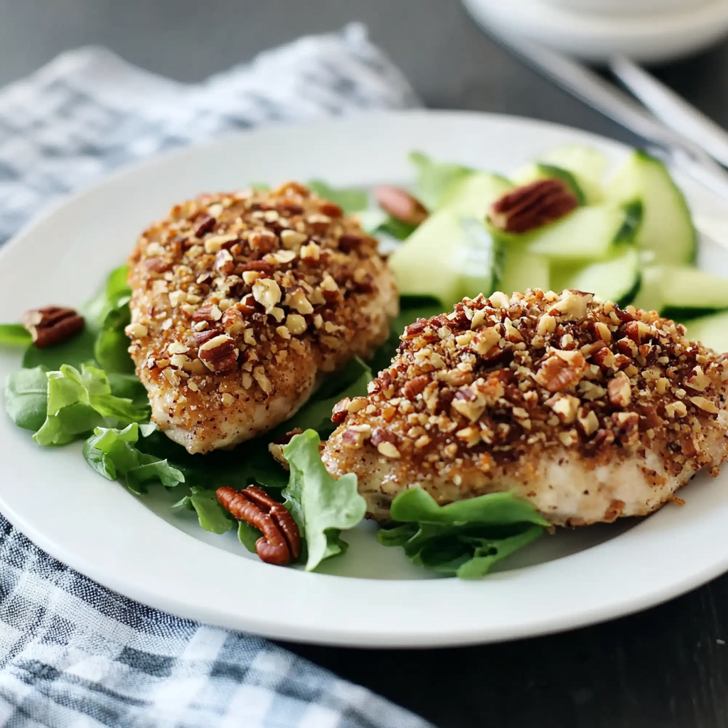 Best Heart-Healthy Pecan-Crusted Baked Chicken Recipe – Easy and Delicious