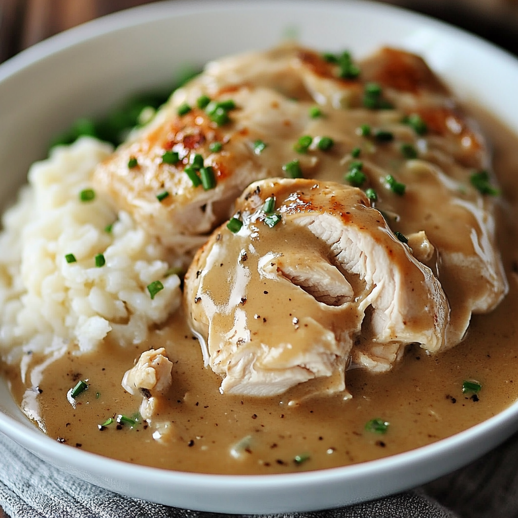 Easy Crockpot Chicken & Gravy Recipe: Comforting and Flavorful