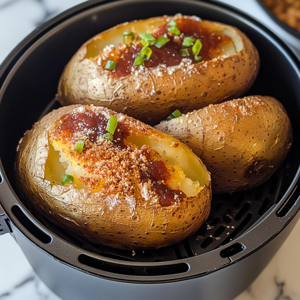 Best Crispy Air Fryer Baked Potato Recipe – Easy and Delicious