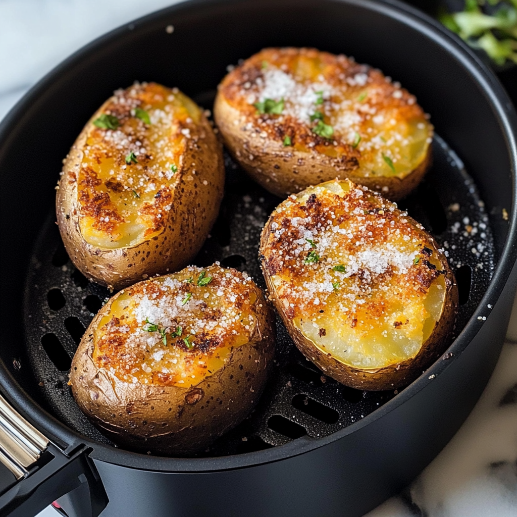 Best Crispy Air Fryer Baked Potato Recipe – Easy and Delicious