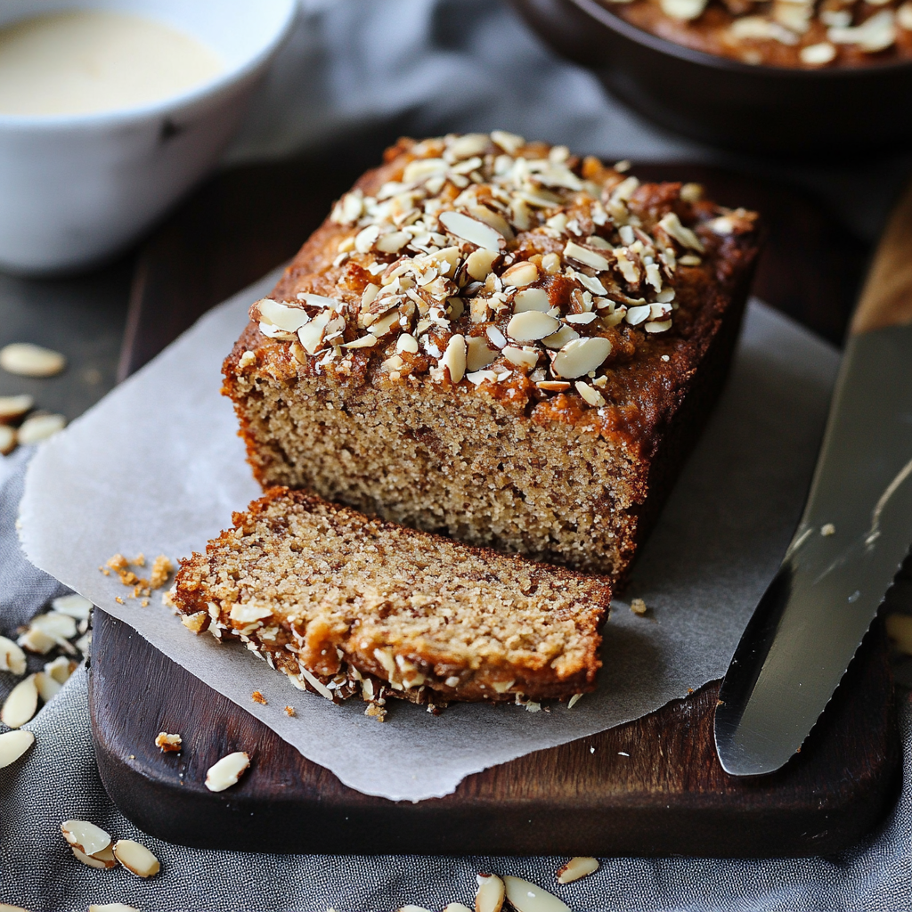 Almond Flour Morning Glory Quick Bread