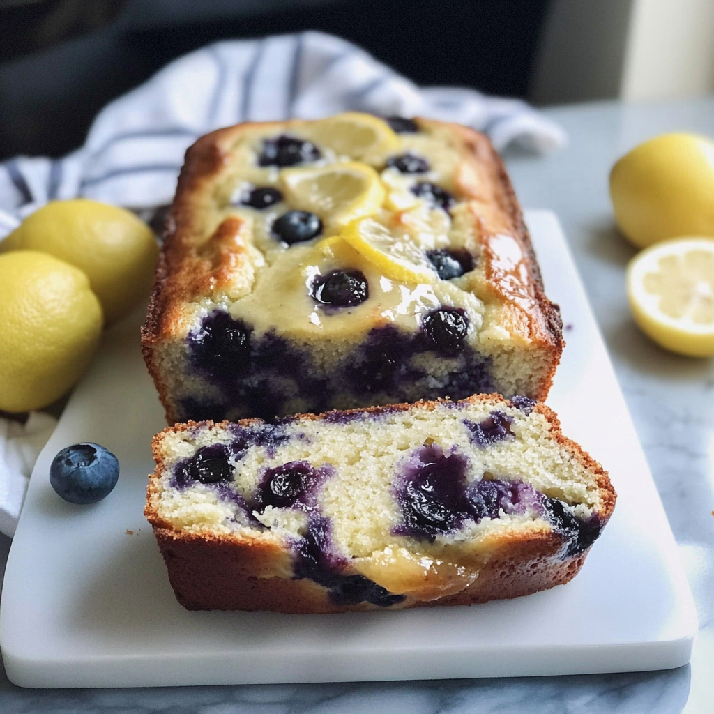 Best Healthier Lemon Blueberry Loaf Recipe – Easy and Flavorful