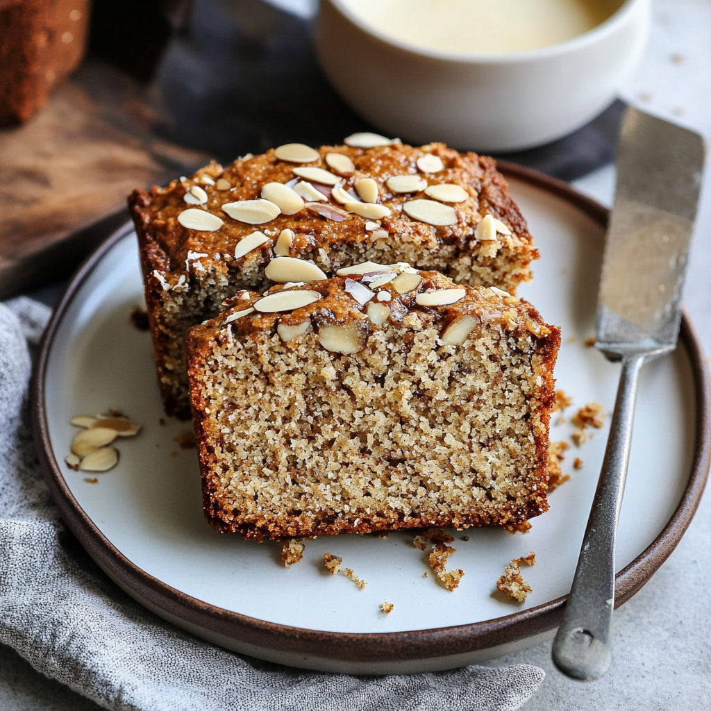 Almond Flour Morning Glory Quick Bread