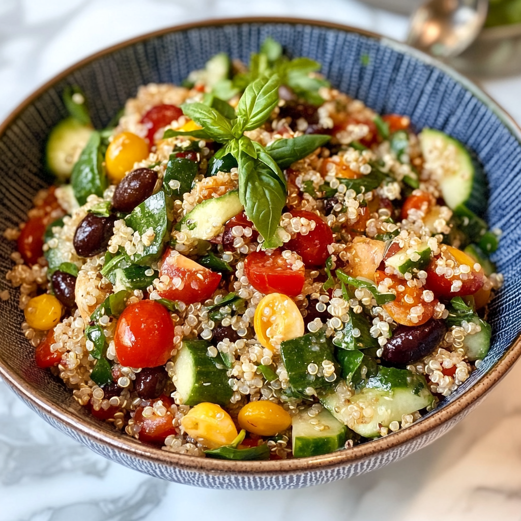 Mediterranean Quinoa Salad Recipe – Easy and Flavorful