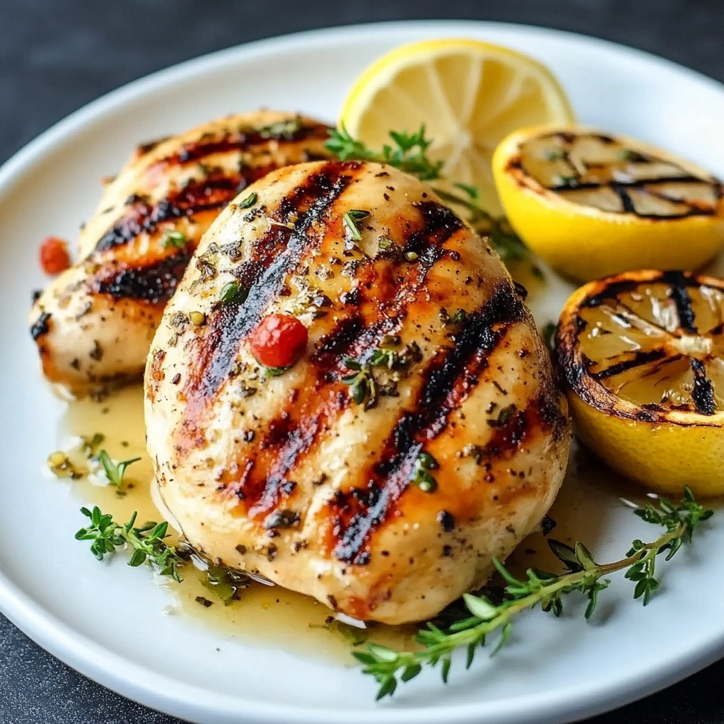 Grilled Lemon Herb Chicken Recipe – Easy and Flavorful
