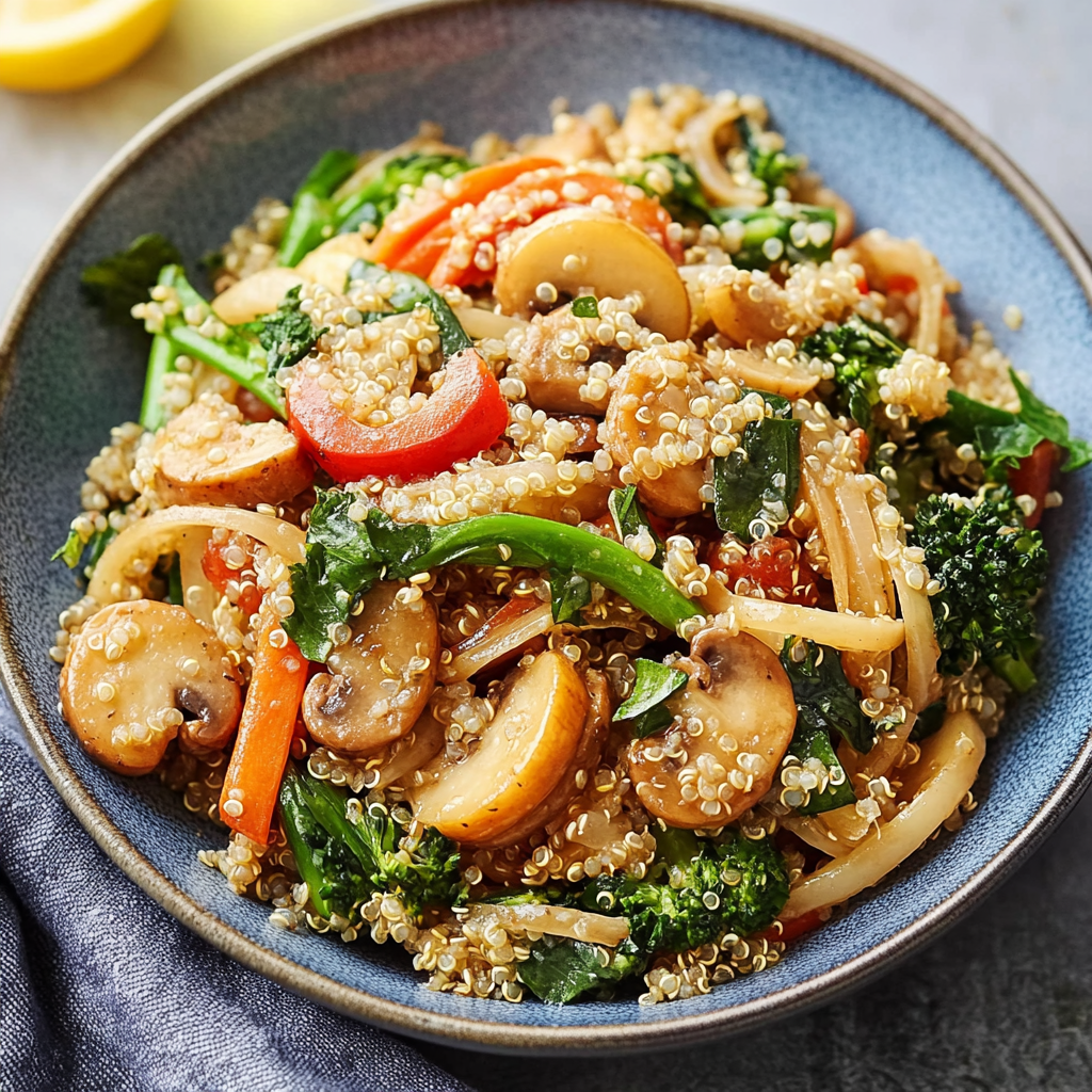Best DASH Diet Quinoa and Vegetable Stir-Fry Recipe – Easy and Flavorful