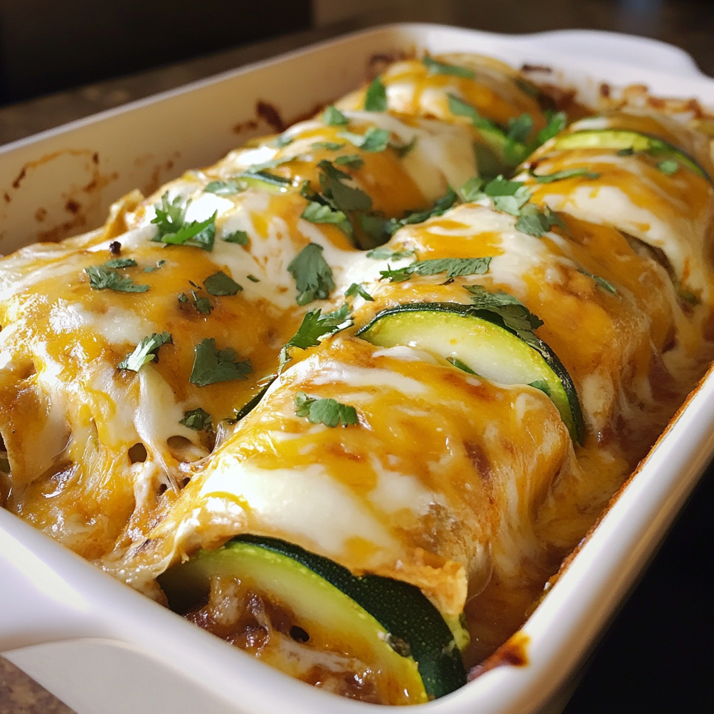 Best Zucchini Enchiladas Recipe – Easy and Flavorful