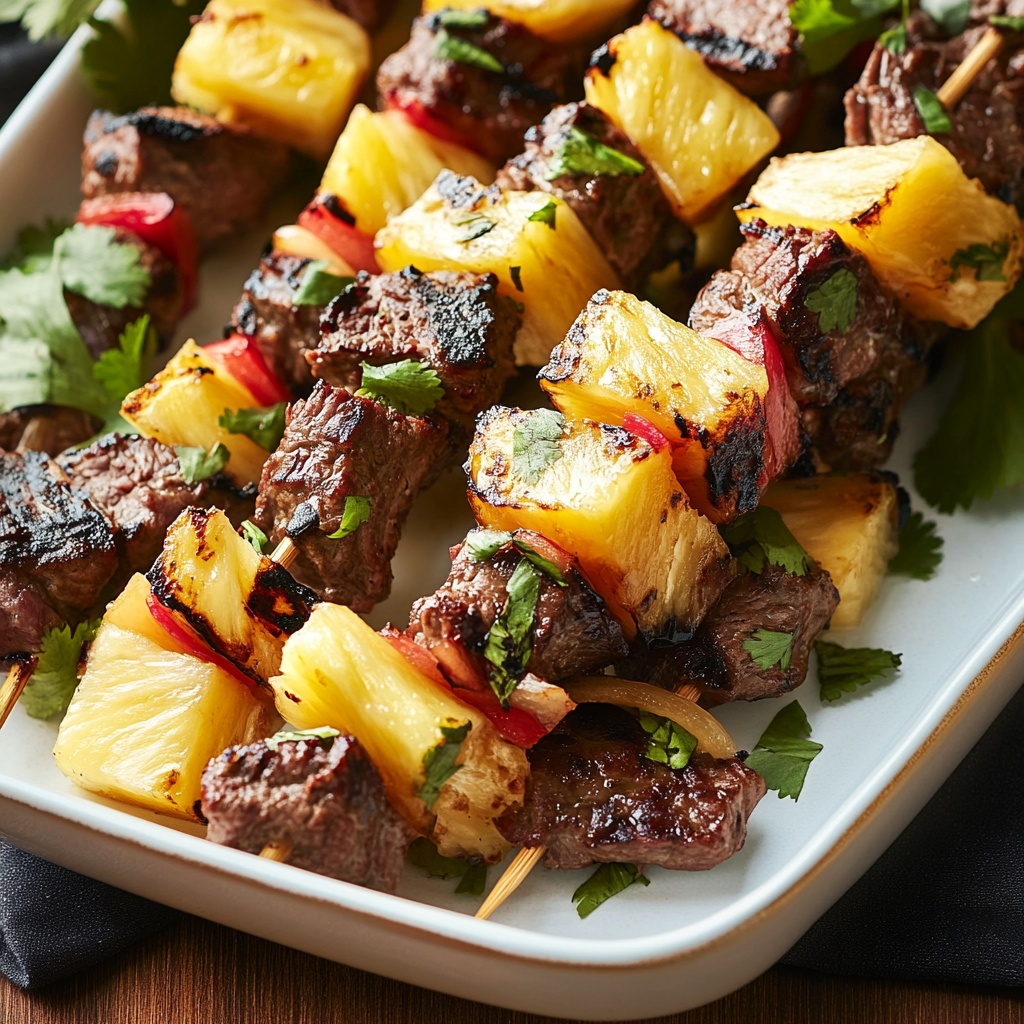 Thai Beef and Pineapple